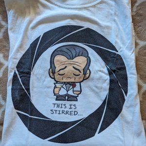 Funny James Bond tee